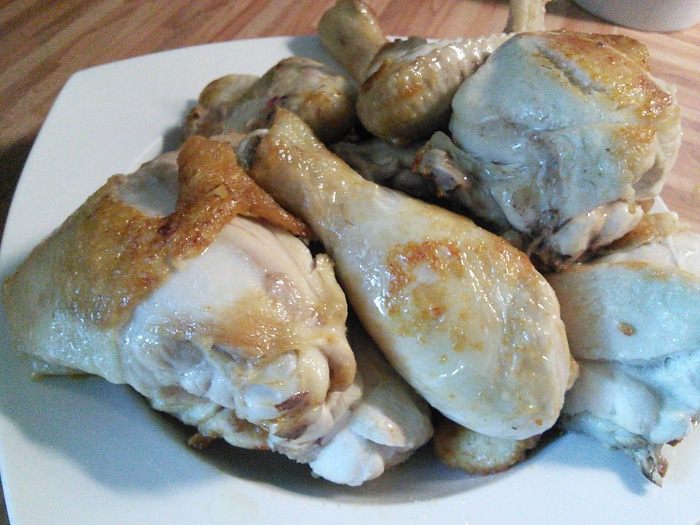 Жаркое из курицы с айвой