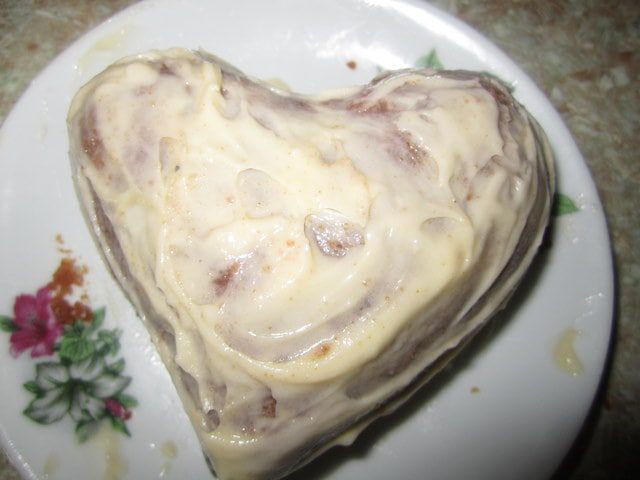 Серце из мастики  МК.