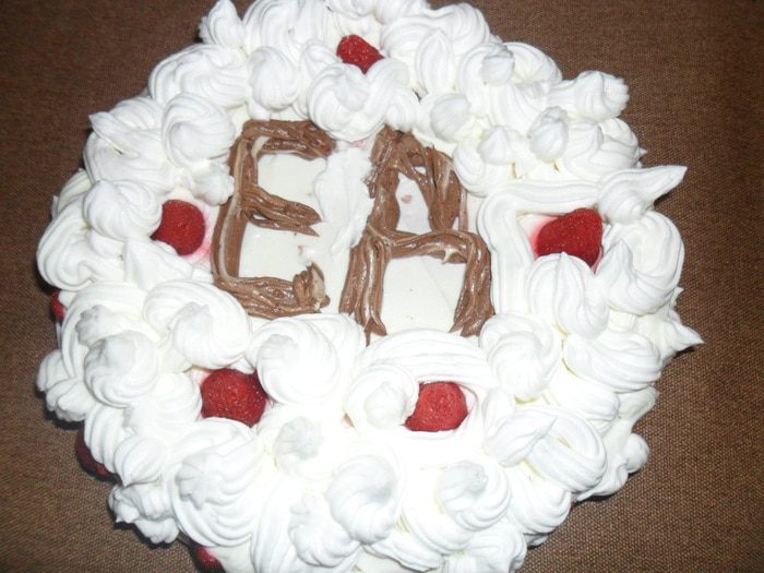 Волшебный клубничный торт &amp;quot;Для Вас&amp;quot;