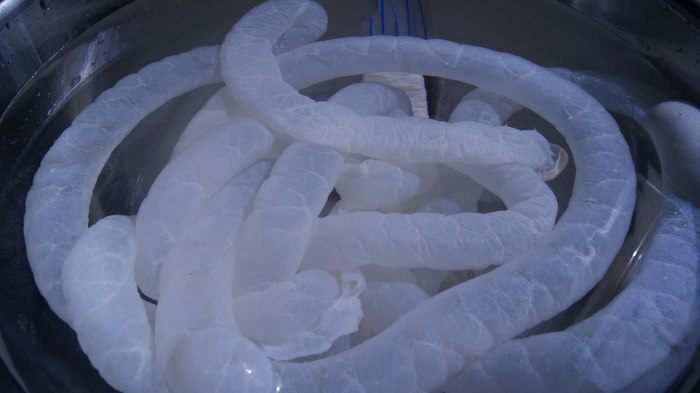 Домашняя колбаса из индейки