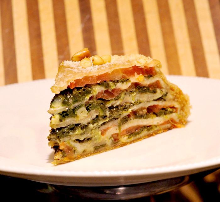 Слоеный пирог по-флорентийски «Сегодня праздник у девчат!»