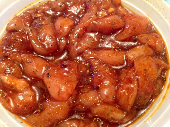 Куриная грудка в китайском стиле