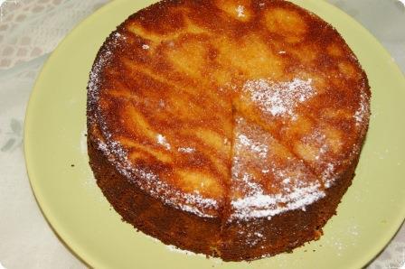 Апельсиновый кекс с миндальной мукой