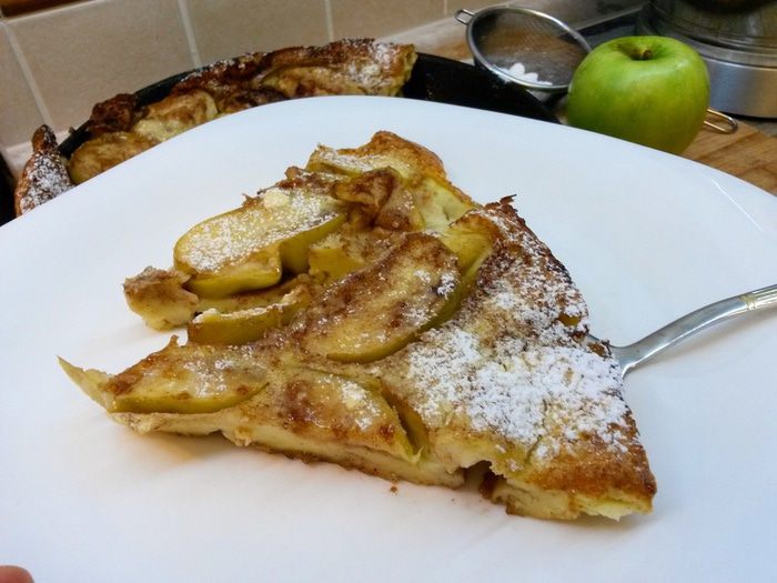 Яблочный &amp;quot;Dutch baby&amp;quot;