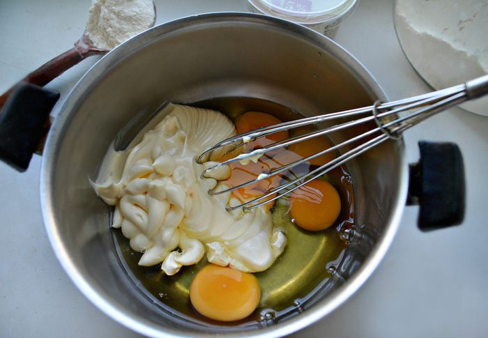 Рыбный заливной пирог