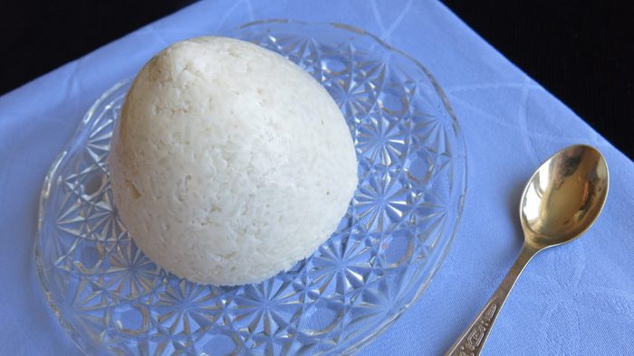 Десерт &amp;quot;Снежная чернично-ванильная вершина&amp;quot;