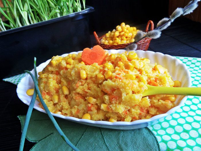 Каша «двойная кукуруза»