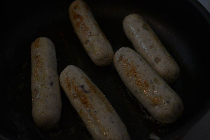 Сосиски куриные (домашние)
