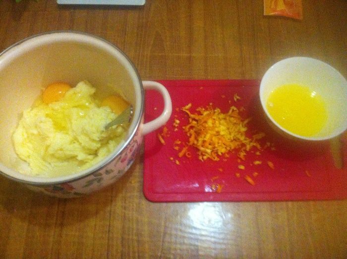 Апельсиновые кексы  