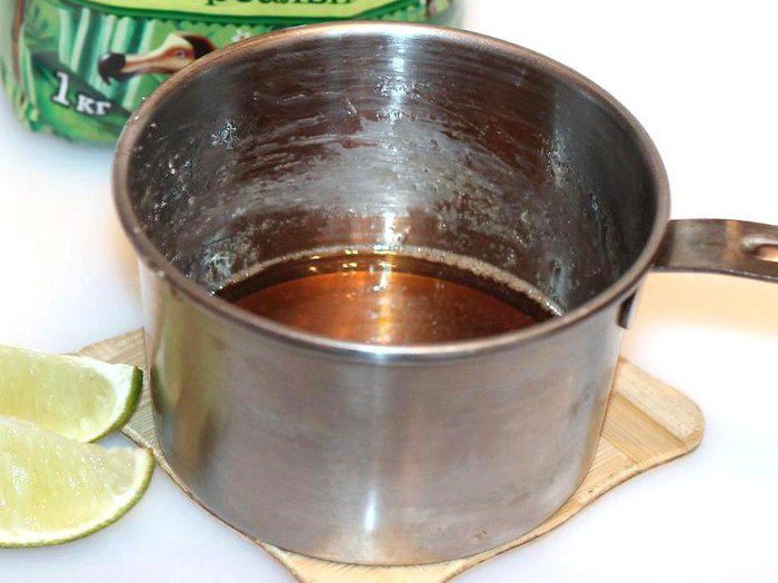 Ванильные корзиночки с карамельным кремом