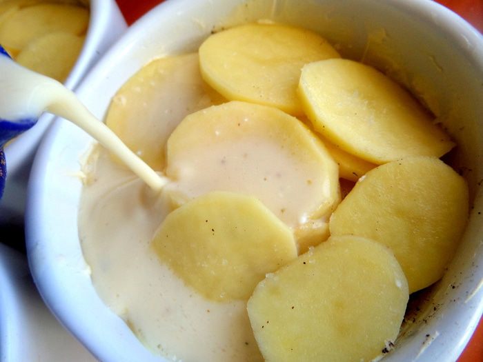 Картофель по-французски (au gratin)