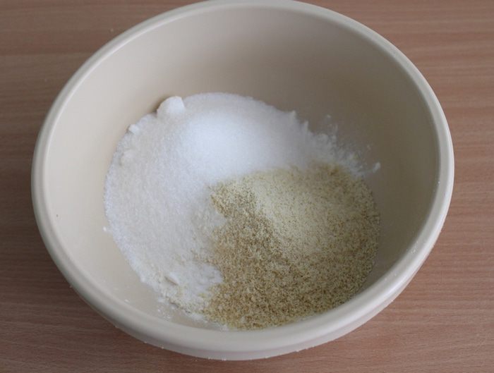 Миндальный кекс (постный)