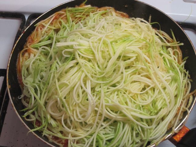 Спагетти из кабачков