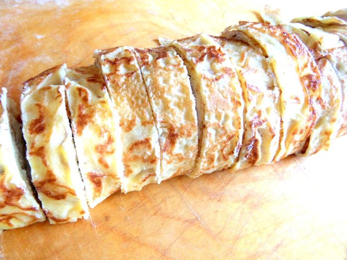 Творожные роллы в двух вариантах