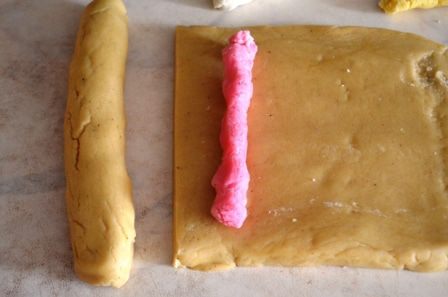 Швейцарские пряники с марципаном 