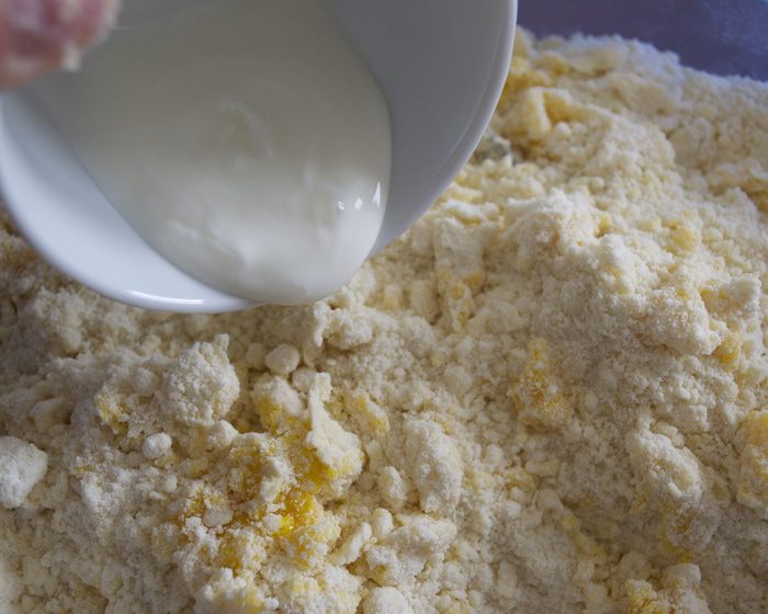 Яблочный пирог по-польски