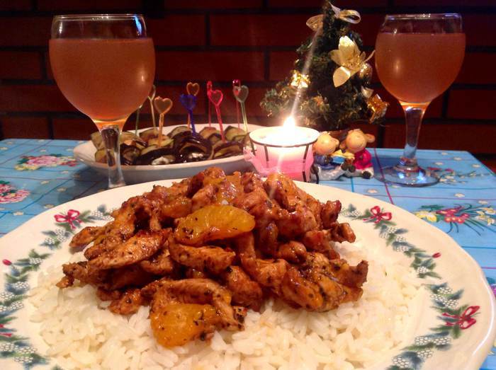 Куриная грудка в китайском стиле