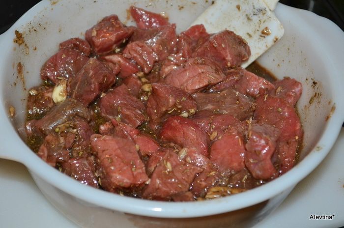 Кебаб с итальянским вкусом