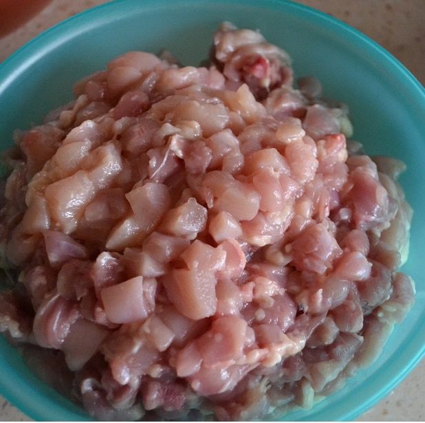 Феттучине с курицей и грибами