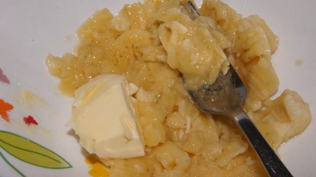 Запеченные фруктовые гренки