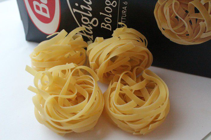 Тальятелле с гуляшом из индейки