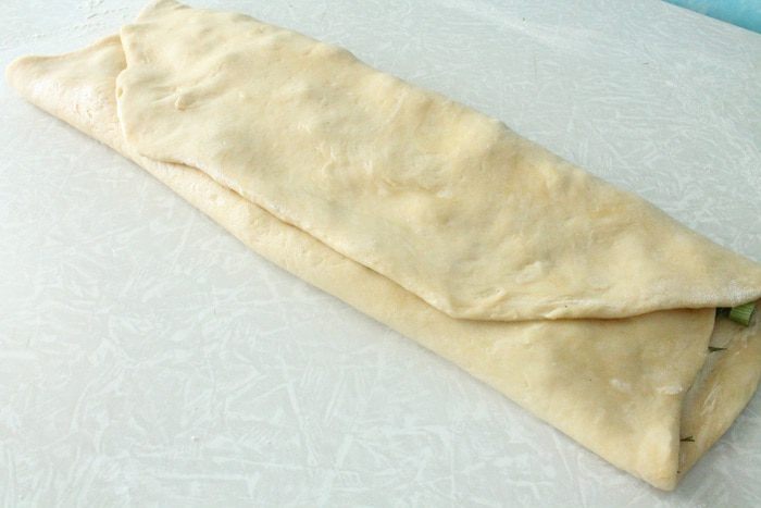 Слойки с зеленью