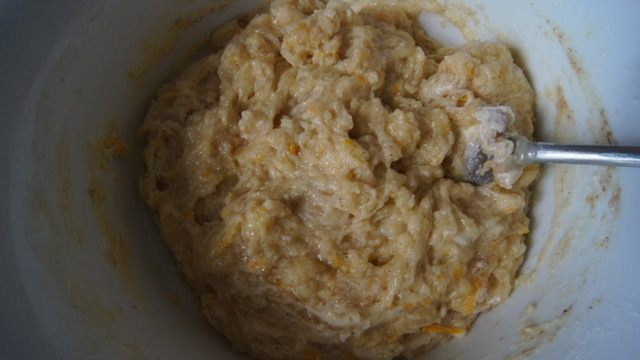 Апельсиновые кексы с овсяными хлопьями и вяленой вишней