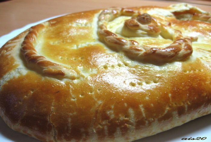 Кулебяка с мясом