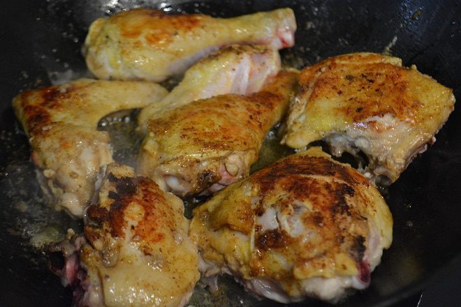 Курица пряная