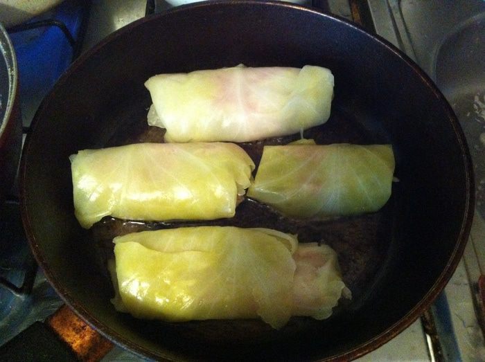 Голубцы с мясом