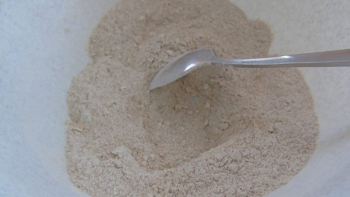 Баклажановый крамбл (ржаной)