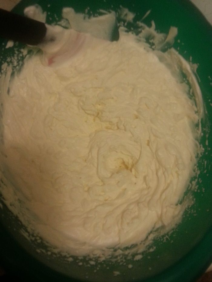 Творожный тирамису с кусочками какао-желе