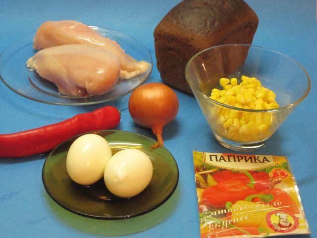 Террин в бородинском хлебе