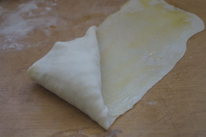 Слойки из теста фило с начинкой из риса