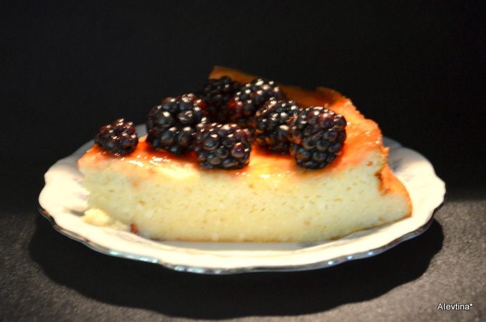 Рикотта чизкейк со свежими ягодами