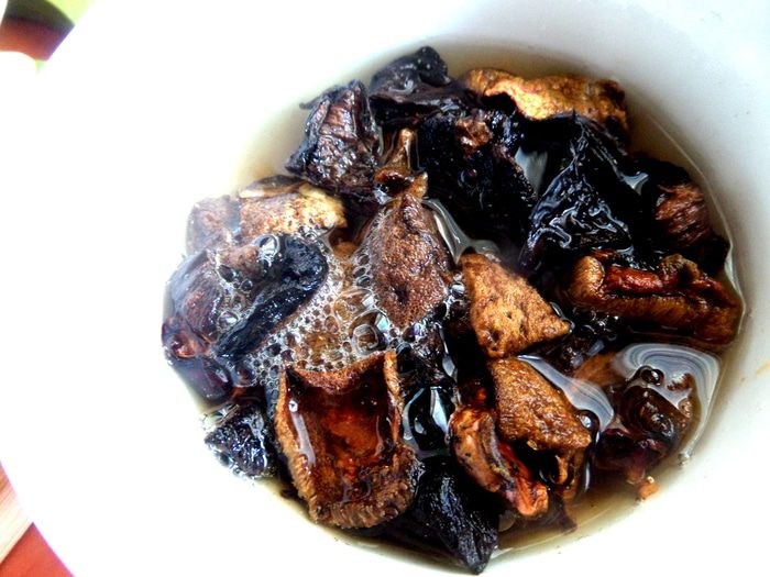 Грибы с картошкой в корзиночках из лаваша (постные)