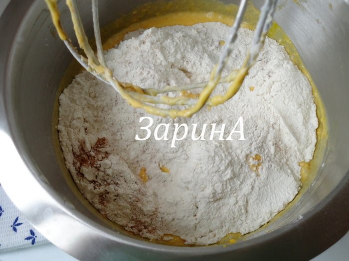 Праздничный тыквенно-облепиховый кекс