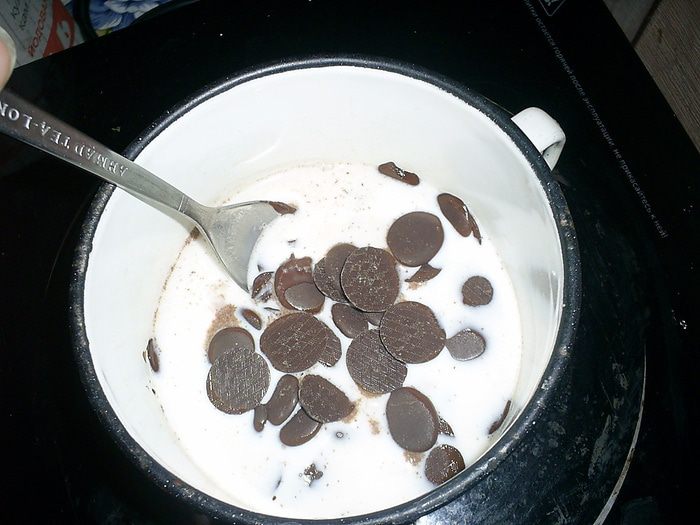 Шоколадный пирог с творогом &amp;quot;Мраморный&amp;quot;