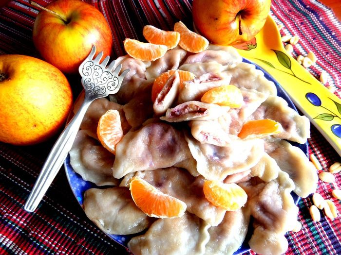 Вареники с домашним маскарпоне