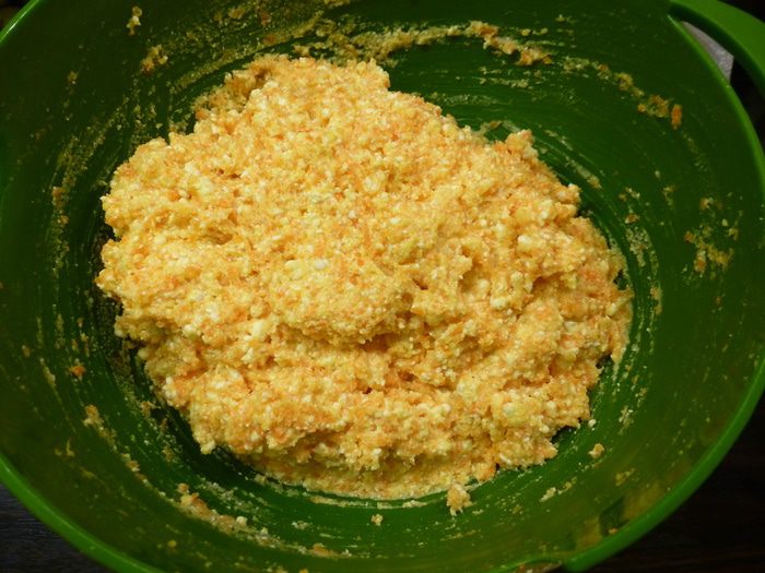 Морковные сырники