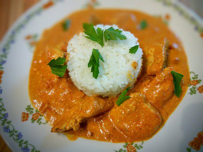 Курица с индийскими специями ( Chicken Tikka masala ) 