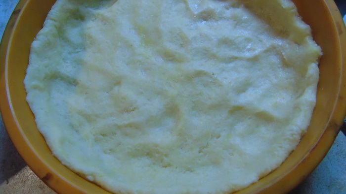 Пирог  с виноградом и розмарином