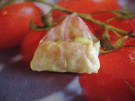 Голубцы с рисом и грибами