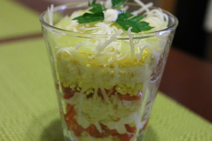 Салат-коктейль &amp;quot;Нежный&amp;quot;