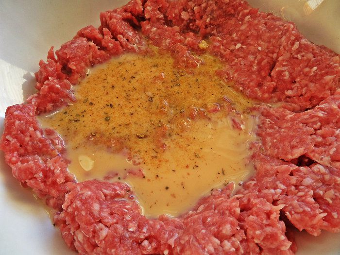 Мини-мясные буханки с сюрпризом