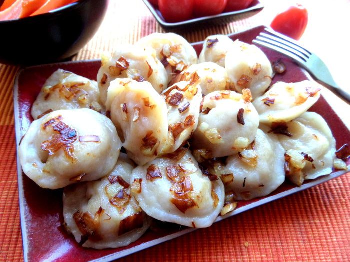 Вареники с картошкой (постные)