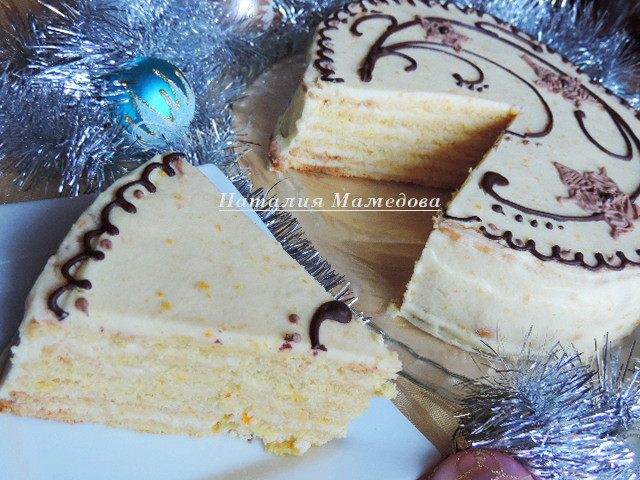 Тыквенно-апельсиновый торт &amp;quot;Феерия вкуса&amp;quot;