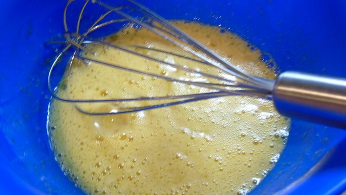 Лимонные блины с кокосово-лимонным кремом