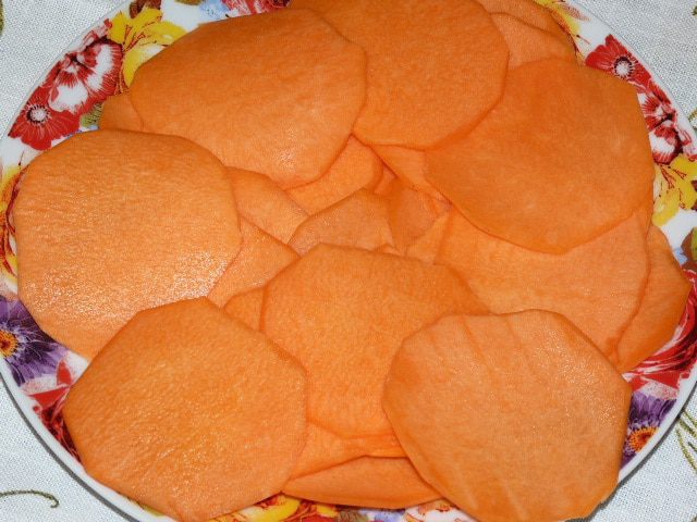 Тыквенные чипсы