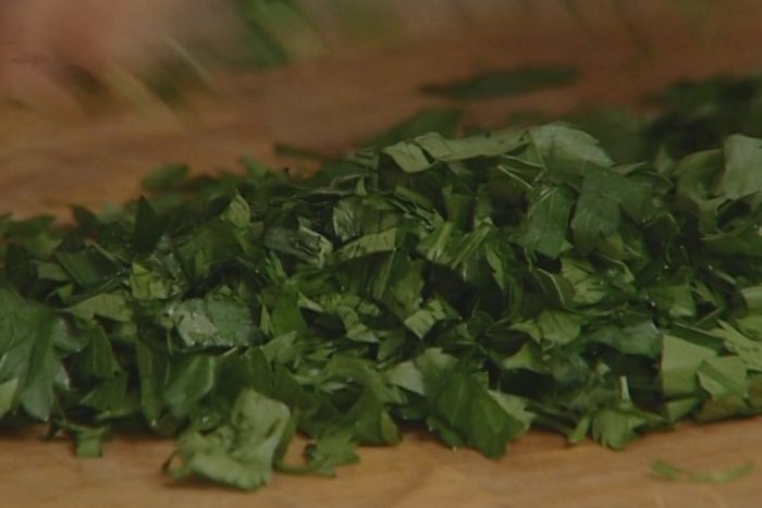Ризотто с куриной печенкой